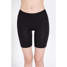 Belinay 0289 Kadın Modal Kısa Tayt Siyah Xl