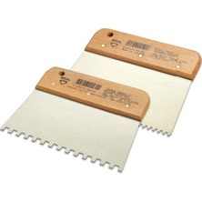 Dekor Fayans Tarağı Ahşap Saplı 17 cm (10X10)