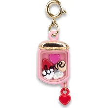 Charm It  Gold Jar Of Hearts Shaker Charm CICC1447