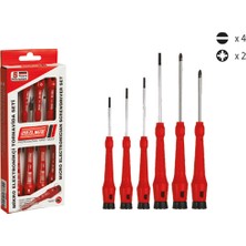 Cer-pa Elektronikçi Tornavida Takımı - SL+PZ 6 Pcs.