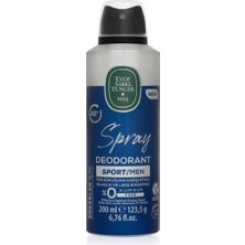 Eyüp Sabri Tuncer Sport Erkek Sprey Deodorant 200 ml 48 Saat Etkili Ter Kokusuna Karşı