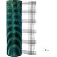 Hırsan Puntalı Tel Pvc Kaplı Tel 12X12MM 100 cm 25MT