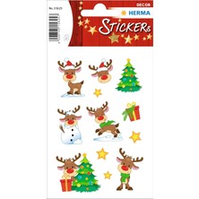 Herma 15625 Rudolph Çıkartma, Kağıt, Kendinden Yapışkanlı, Kalıcı, 2 Yaprak / Çıkartma