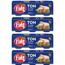 Fide Klasik Ton Balığı (3 x 80 Gr) x 4 Paket