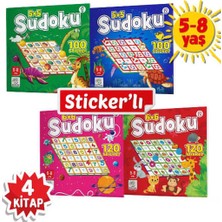Yükselen Zeka Yayınları 5-8 Yaş Sticker’lı Sudoku Serisi Komisyon Yazarlı Zeka Geliştirici Kitaplar