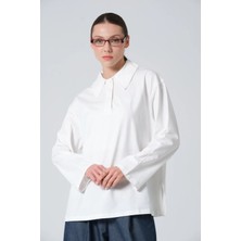 Qooqup Yakalı Sweat