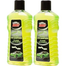 AUTOKIT Cilalı Oto Şampuanı 1000 ml 2'Li Avantaj Paket