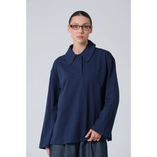 Qooqup Yakalı Sweat