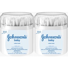 Johnson's Johnsons Baby Kulak Temizleme Çubuğu 100 Adet (2 Li Set)