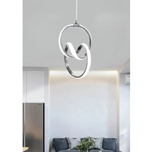 Ronisu Aydınlatma Opalia Sarkıt Avize – 4 Farlı Renk Seçenekli Modern Tasarım Avize