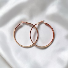Mimoza Accessories Büyük Gold Halka Küpe