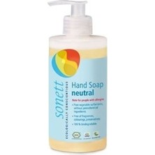 Sonett Organik Nötral Sıvı El Sabunu 300 Ml