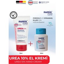 Numis Med UREA 10% El Kremi 75 ml – Çok Kuru ve Yıpranmış Eller Için Yoğun Nemlendirici, Atopik El Bakım Kremi