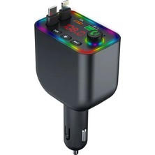 Space Type-C ve USB Kablolu Çakmaklıklı Mp3 Player