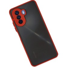 İlk El Grup  Huawei Nova Y70 Kılıf Montreal Silikon Kapak - Kırmızı