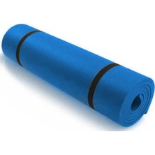 Akat Mat Pilates Matı 140x52 cm 4 mm Yoga İçin Kullanım Amacıyla Tekil Mavi Renk