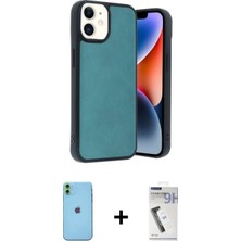 Pileli Store Pilelistore™ iPhone 11 Kılıf Kıvılcım Işık Serisi - Şeffaf Uv Polymer Nano Ekran Koruyucu + Neon Fosforlu Kamera Lens - Yl