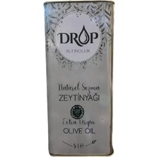 Drop Zeytincilik - 5 lt  Teneke Naturel Sızma Zeytinyağı