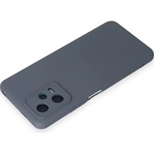 İlk El Grup  Xiamoı Redmi Note 12 5g Kılıf Nano Içi Kadife Silikon - Gri