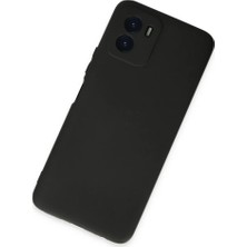 İlk El Grup  Vivo Y15S Kılıf First Silikon - Siyah