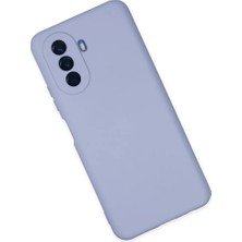 İlk El Grup  Huawei Nova Y70 Kılıf Nano Içi Kadife Silikon - Lila