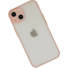 İlk El Grup  Iphone 14 Kılıf Montreal Silikon Kapak - Pembe