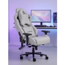 Rampage KL-R21 Grand Serıes Üst Seviye Terletmez Kumaş Fildişi Gaming Oyuncu Koltuğu