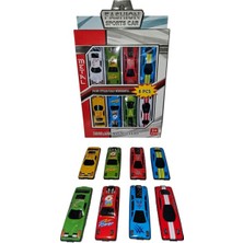 8 Adet Mini Metal Yarış Arabaları Set