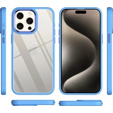 İlk El Grup  Iphone 15 Pro Kılıf Power Silikon - Mavi
