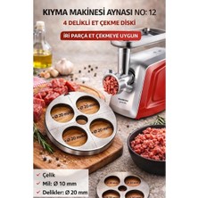 Doğan Çiftel Kıyma Makinesi Kuşbaşı Aynası No 12 / 20 mm Süzgeç