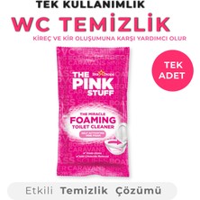 The Pink Stuff Köpüren Tuvalet Temizleyici 1 Tek Parça Ferah Koku ile Güçlü Temizlik