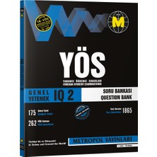 Metropol Yayınları TR-YÖS GENEL YETENEK (IQ) SORU BANKASI-2