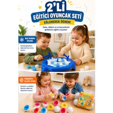 M&H 2'li Oyun Seti Buz Krallığı ve 6'lı Yumurta Eşleme Oyunu - Eğitici ve Öğretici Oyun Seti