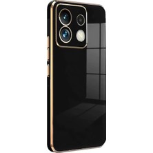 Armüz Xiaomi Redmi Note 13 Pro 5g Kılıf Volet Silikon - Siyah