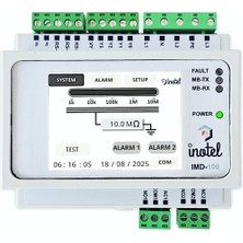 İnotel Inotel IMD100 Izolasyon Izleme Cihazı - It Şebeke ve Ges Uyumlu - RS485 Rtu