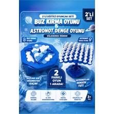 M&H 2'li Oyun Seti Buz Krallığı ve Astronot Denge Oyunu - Eğitici ve Öğretici Oyun Seti