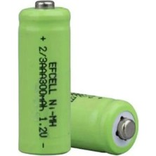 Efcell EF-23123A 2/3 Aaa 1.2V 300MAH Nimh Şarj Edilebilir Pil
