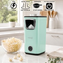 Mioji Mio Popx1 Yağsız Kompakt Mısır Patlatma Makinesi - Yeşil