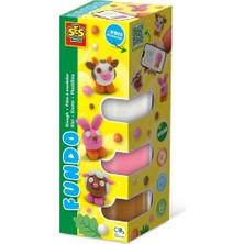 Ses Creative FunDo Oyun Hamuru - Çiftlik hayvanları (3x90gr-1x40gr)