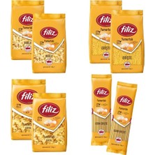 Filiz Yumurtalı Makarna 350 gr 8 Li Karma Paket