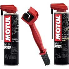 Motul Motosiklet Zincir Temizleme Seti C1+C4