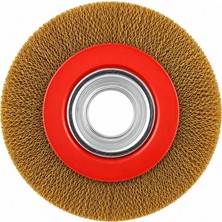 Rico Rıco Taş Motoru Saçaklı Daire Çelik Tel Fırça 175 mm