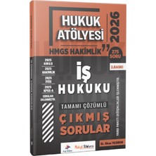 Dizgi Kitabevi Dizgi Kitap 2026 Hukuk Atölyesi Hakimlik Hmgs Hukuk Mesleklerine Giriş Sınavı Iş Hukuku Tamamı Çözümlü Çıkmış Sorular Dr. Okan Yıldırım 2. Baskı