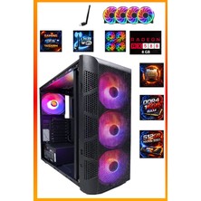 Ga Full-Perf Gaming Ryzen 5 5500 + RX580 8gb + 16GB Ddr4 Ram 512GB M.2 Nvme SSD Full Oyun Bilgisayarı