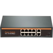 Nova NVC-INTSF0820FB2L 24V Intercom 8+2 Poe Switch (10-100)