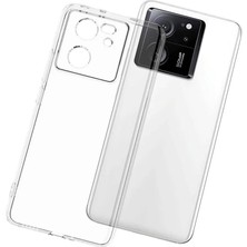 İlk El Grup  Xiamoı Mi 13T Pro Kılıf Lüx Şeffaf Silikon
