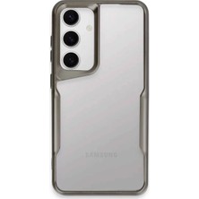 Armüz Samsung Galaxy S24 Kılıf Boyi Silikon Kapak - Titan Gri