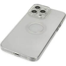 İlk El Grup  Iphone 14 Pro Max Kılıf Santa Lens Silikon - Şeffaf