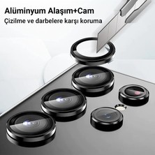 İlk El Grup  Samsung Galaxy Z Flip 5 Valdez Metal Kamera Lens - Derin Mor