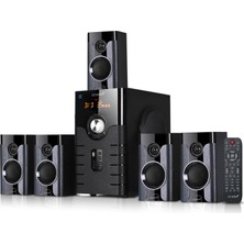 Leader H-5872 5+1 Uzaktan Kumandalı Ses Sistemi Bluetooth Bağlantı Dolby Digital 5.1 Kanal Tipi